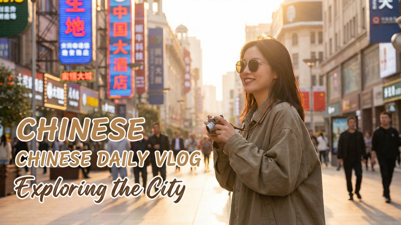 眼镜妹视频-城市探索日常VLOG